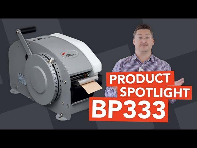 BP333 Paper Tape Dispenser | Product Spotlight