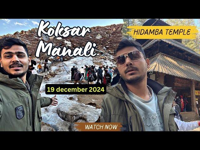 Manali to Koksar | Koksar Snow Point | Koksar Himachal Pradesh | Hidamba devi Temple