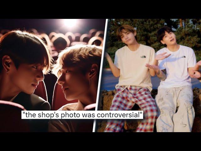 Jeju Shop Says TaeKook's 100% DATING While Filming Are You Sure? KISSING CLIP TRENDS! Show DELETED!