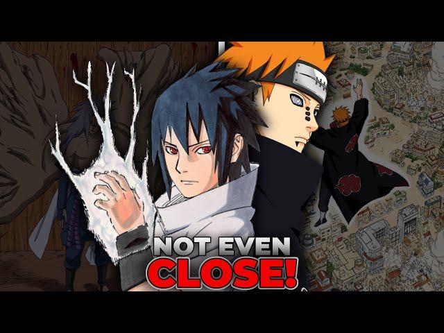 Sasuke Vs Pain Is Not Close!