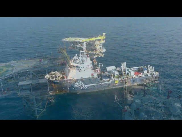 ROV Underwater Platform & Pipeline Inspection