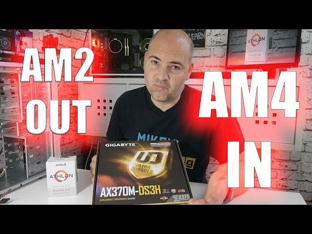 AMD Athlon 200GE Upgrade Build From AM2 X4 620 No Benchmarks