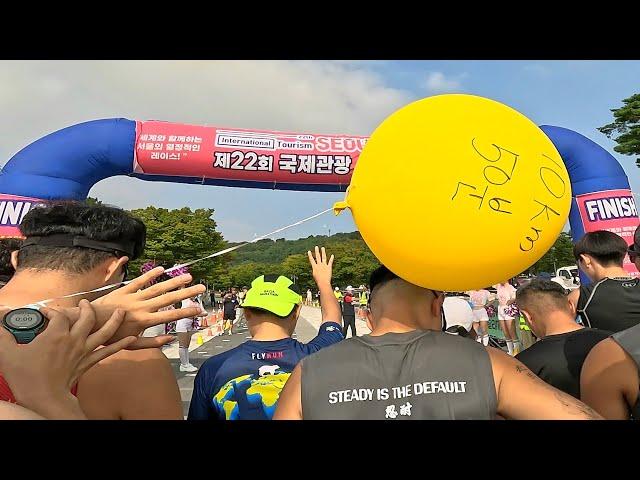 국제관광 마라톤대회 10km 3위