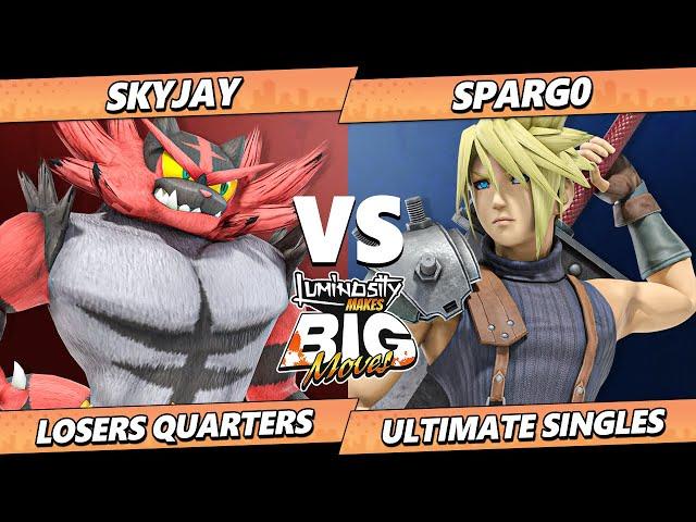 LMBM 2024 Top 8 - Spargo (Cloud) Vs. Skyjay (Incineroar) Smash Ultimate - SSBU