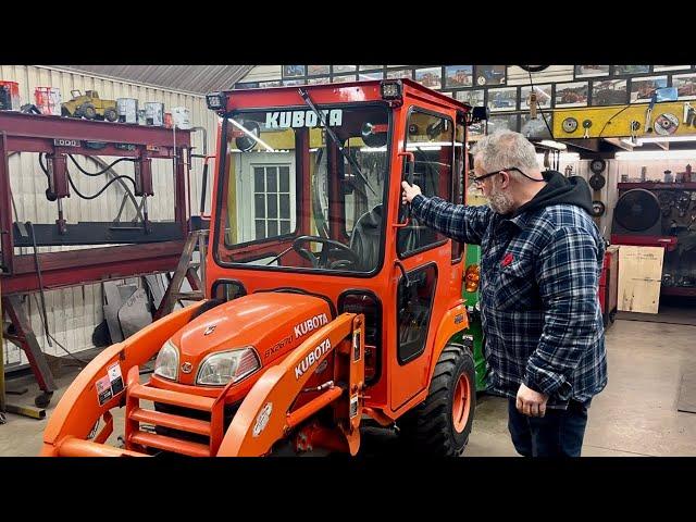 Custom Fabricated Tractor Cab // Kubota BX2670