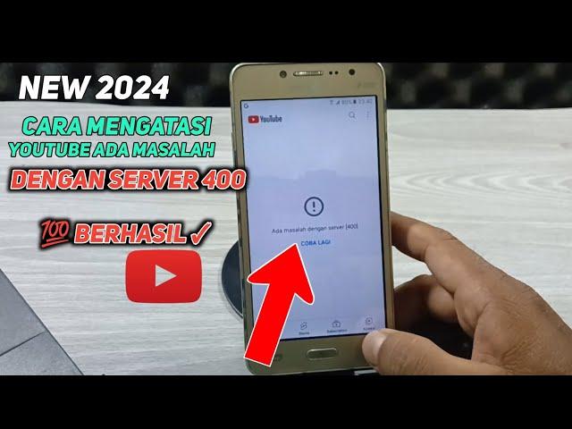 Cara mengatasi YouTube ada kesalahan dengan server 400 di hp Samsung j2 prime