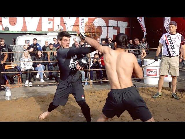 WUSHU MASTER with TOP GUN vs 2 MMA Fighters !!!