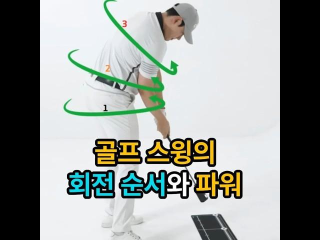 골반부터! 스윙 파워를 만드는 순서의 과학 #골프와과학 #골프스윙 #골프레슨 #비거리늘리기 #다운스윙 #인버디스윙  #golfscience #golftips #golfshorts