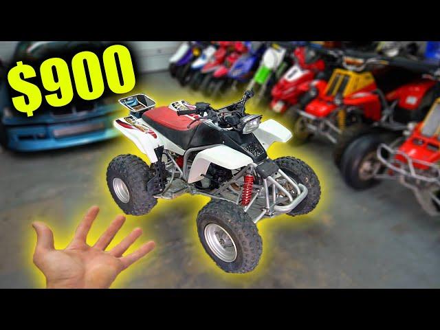 I BOUGHT a CHEAP YAMAHA BLASTER 200 | WILL IT RUN? TORS delete, oil pump block off