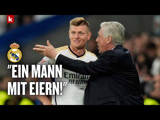 "Ihn zu ersetzen ist unmöglich" Ancelotti zum Karriereende von Toni Kroos