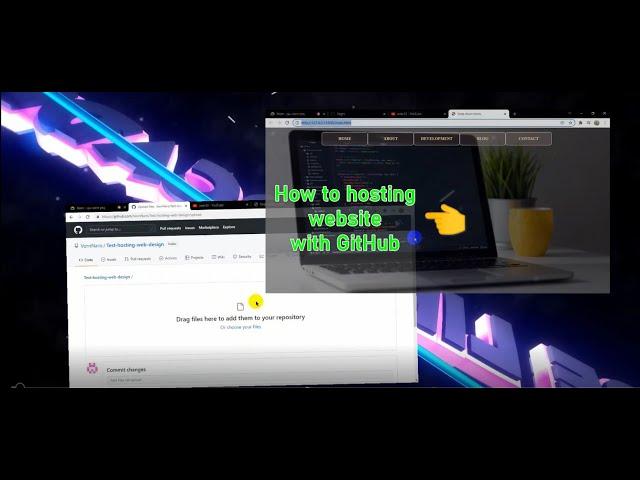 Web Design #01: How to hosting website with GitHub