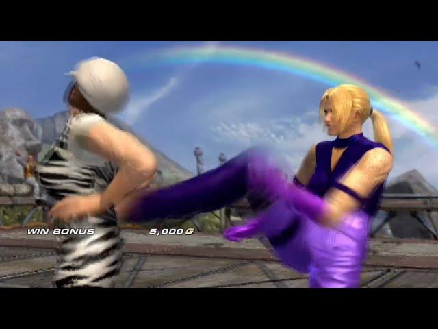 Tekken Tag Tournament 2 - Nina Williams And Anna Williams Rare Win Poses (CLASSIC COSTUMES)