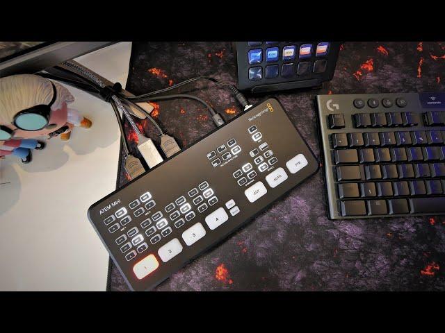 Blackmagic's ATEM Mini makes it easy to stream with multiple DSLR cameras!