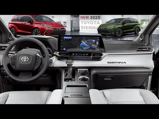 Toyota Sienna 2025 Facelift - INTERIOR Preview