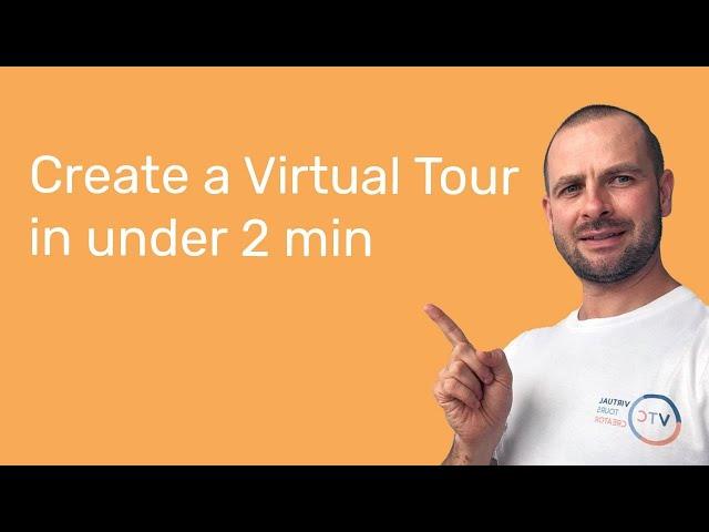 How to create 360 virtual tour in under 2 min