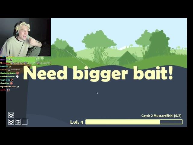 XQC PLAYS CAT GOES FISHING! (Part 4)