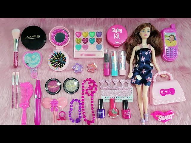 Most Satisfying with Unboxing Girls Fashion Accessories Makeup and Barbie Doll