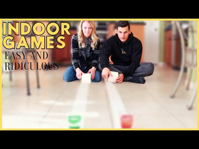 EASY FUN INDOOR GAMES FOR COUPLES & FAMILIES | HUSBAND & WIFE PART 3|