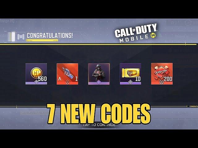 *NEW* CODM 7 WORKING CHARACTERS REDEEM CODES MARCH 2025 | NEW COD MOBILE CP REDEEM CODES MARCH 2025