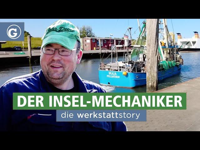 Trecker, Bagger, Krabbenkutter: Der Insel-Mechaniker von Pellworm (Nordsee Doku) die werkstattstory