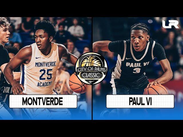 Paul VI (VA) vs. Montverde Academy (FL) - City of Palms Classic Semifinal