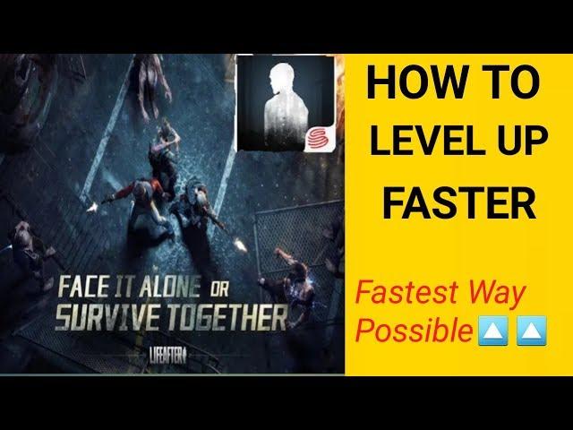 HOW TO LEVEL UP QUICKLY(FASTEST WAY) ||LifeAfter Guides || SynthOn