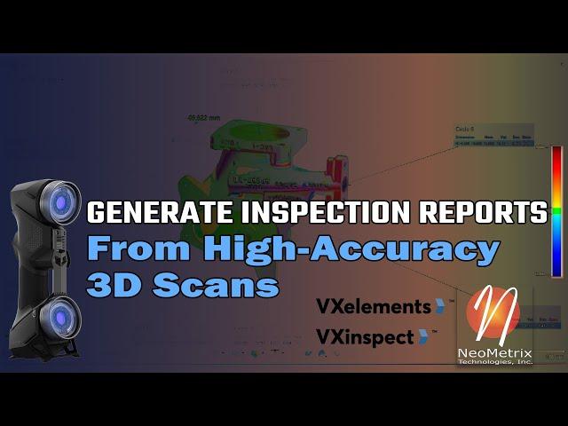 3D Scan, Inspect, Build Custom Reports- Creaform HandySCAN Black+ Elite