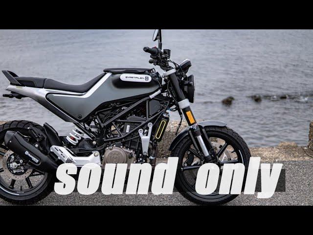 Husqvarna Svartpilen 250 Original Exhaust Sound