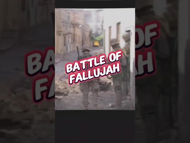 Battle of Fallujah #iraq #usarmy #militaryoperations #marines #iraqwar #fallujah