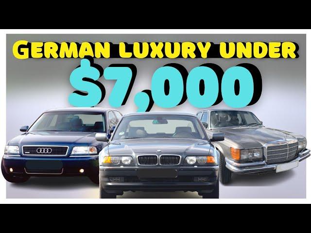 Top 10 Cheap Classic German Luxury Cars You Can Buy Today!