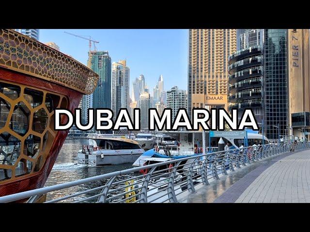 Dubai Marina 2024 walking tour 