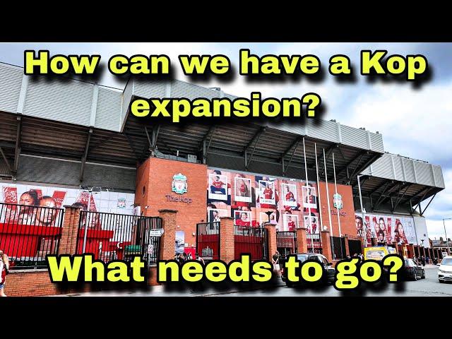 The Kop Expansion Update at Liverpool F.C. | What needs to go |