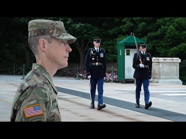 Sentinel Honors The Unknowns With Final Walk Before Retirement