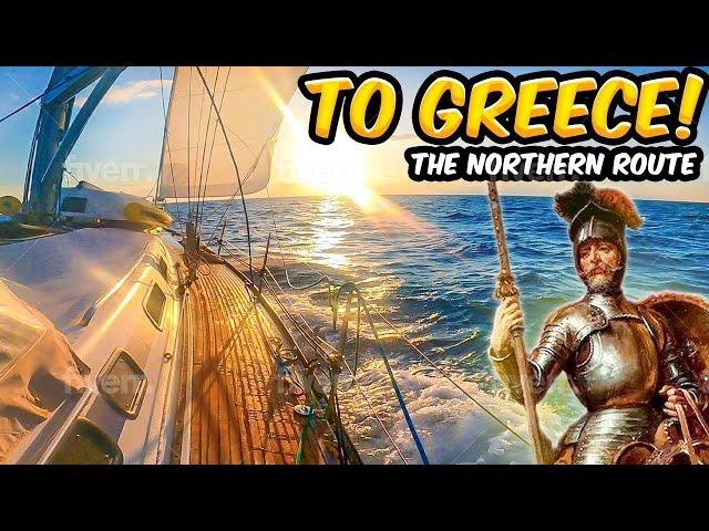 Sailing Patras & Nafpaktos to Corinth |E10 #Gulf of Corinth #Don Quijote