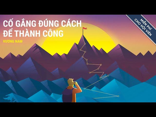 [Sách Nói] Cố Gắng Đúng Cách Để Thành Công - Chương 1 | Vương Nam