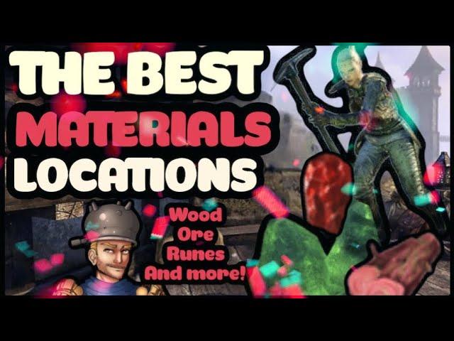 ESO Best Material Farming Locations! (Elder Scrolls Online 2022 Guide /Explorers Event / Firesong)