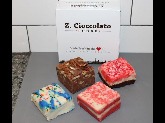 Z. Cioccolato Fudge: Christmas Cookie, Red Velvet, Milk Chocolate Pecan, Dark Peppermint Review