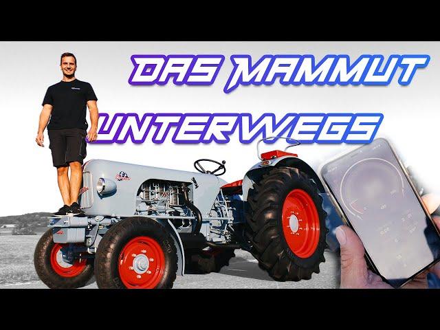 AUTO WIEDEMANN | DAS MAMMUT UNTERWEGS! | EICHER MAMMUT ED 500 - 1 VON 499 STÜCK