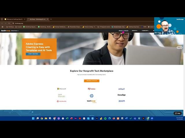 Welcome to TechSoup   New Member Orientation and Q&A  November 2024