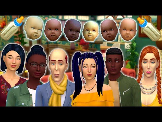 I am determined to destroy the genealogy tree again! / Inbreeding a family in The Sims 4