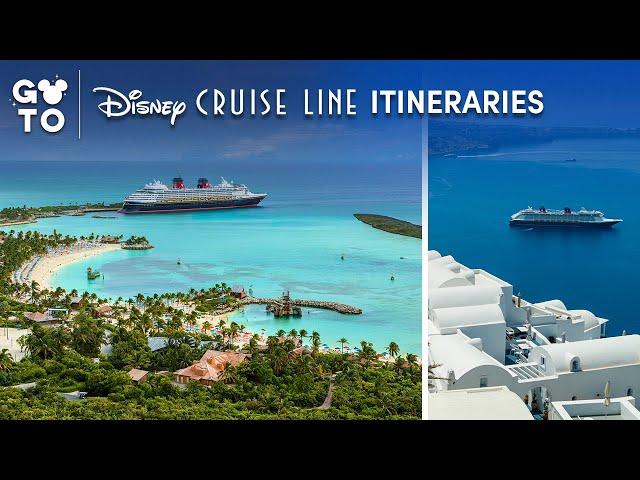 Our Itineraries | Go To Disney Cruise Line Holiday Planning Series | Disney UK