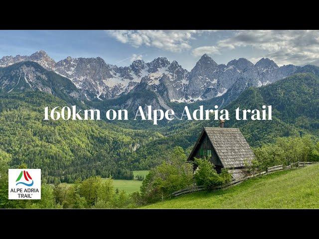 Hiking 7 days on Alpe Adria trail in Slovenia: the weather is the king