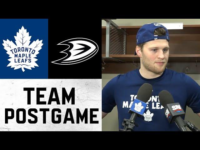 Maple Leafs Media Availability | Postgame at Anaheim Ducks | March 30, 2025