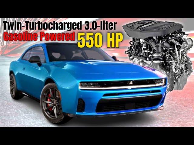 2025 Dodge Charger Daytona Gasoline Powered Twin Turbocharged 3.0 liter Hurricane Engine