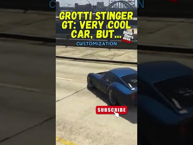 GROTTI STINGER GT: VERY COOL CAR, BUT... #gta #gta5 #gta5online #gta5onlinepc #grottistingergt