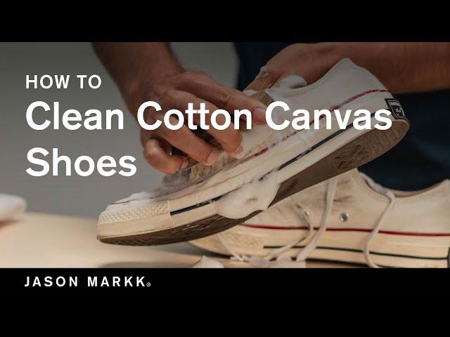 How to Clean Cotton Canvas Shoes Feat. Converse Chuck Taylors