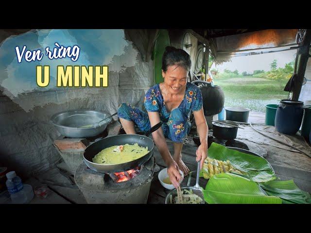 Cuộc sống ven rừng U Minh |Vietnam's Suburbs Life, Amazing Local Food