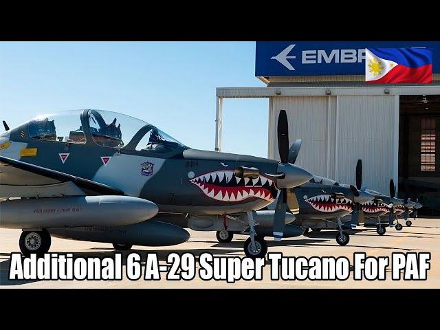 6 New A-29 Super Tucano Aircraft To Replace OV-10 Broncos And Cobra Helicopters