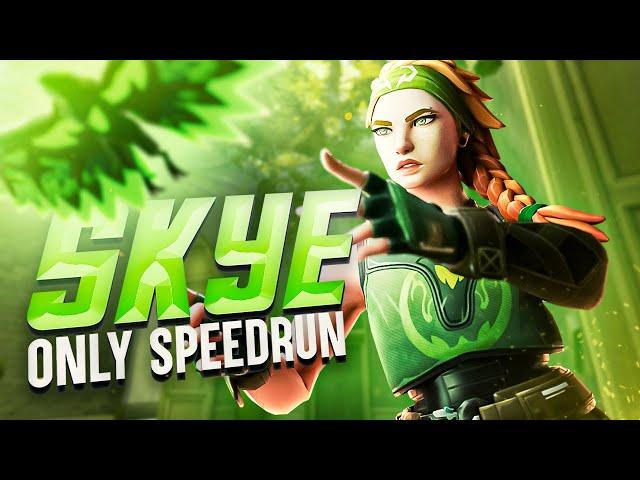 Skye Only Speedrun (Full Series) Valorant