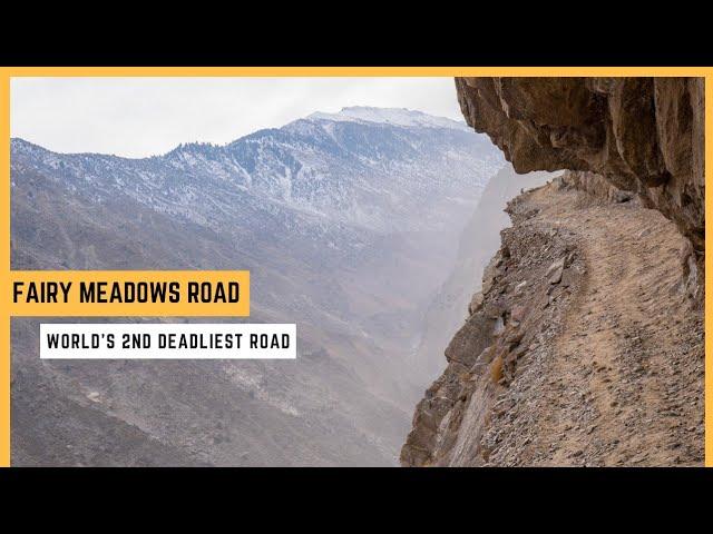 Fairy Meadows Road in Winters - World’s Second Deadliest Road in Pakistan [4K] Ultra HD